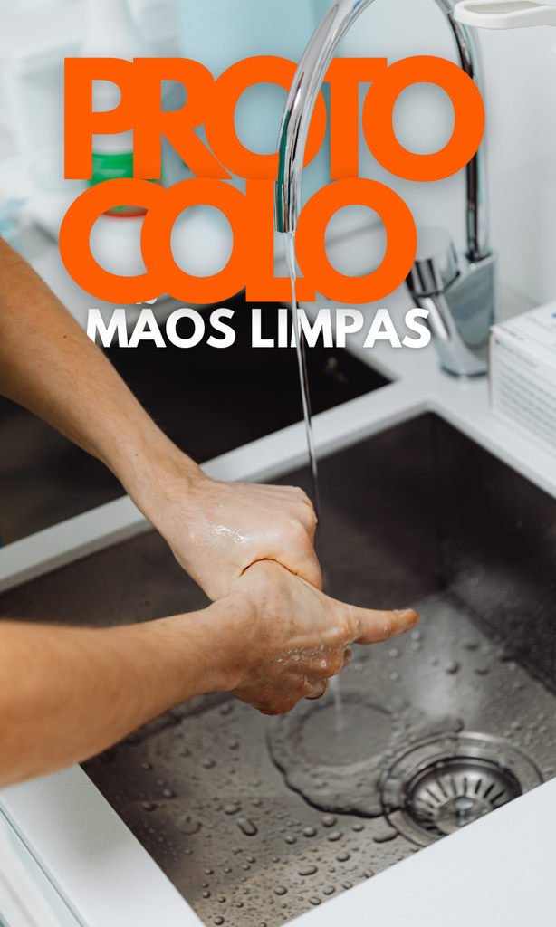 Protocolo mãos limpas - Domínio da higienização e uso correto de luvas